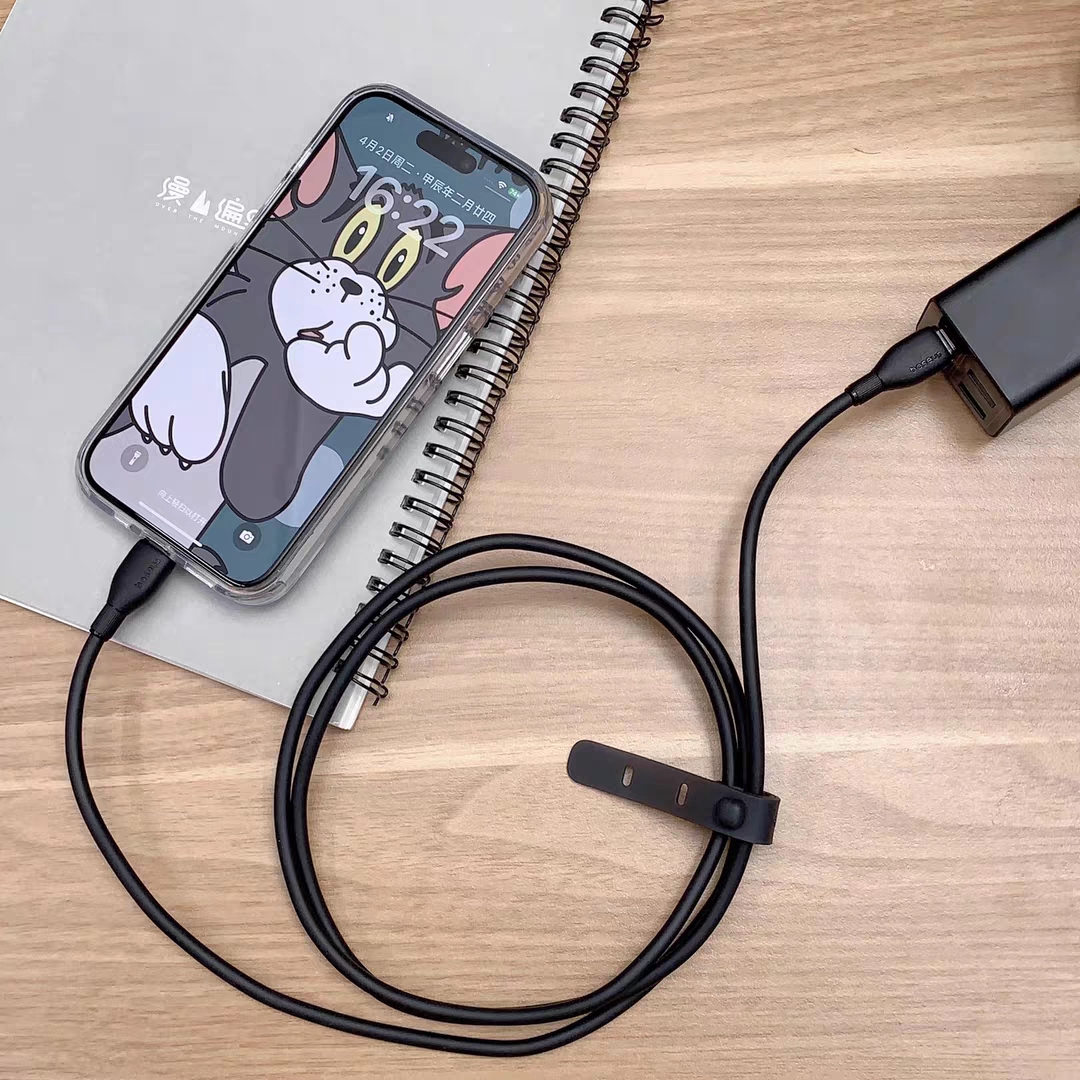 Data and charging cables for 3C products