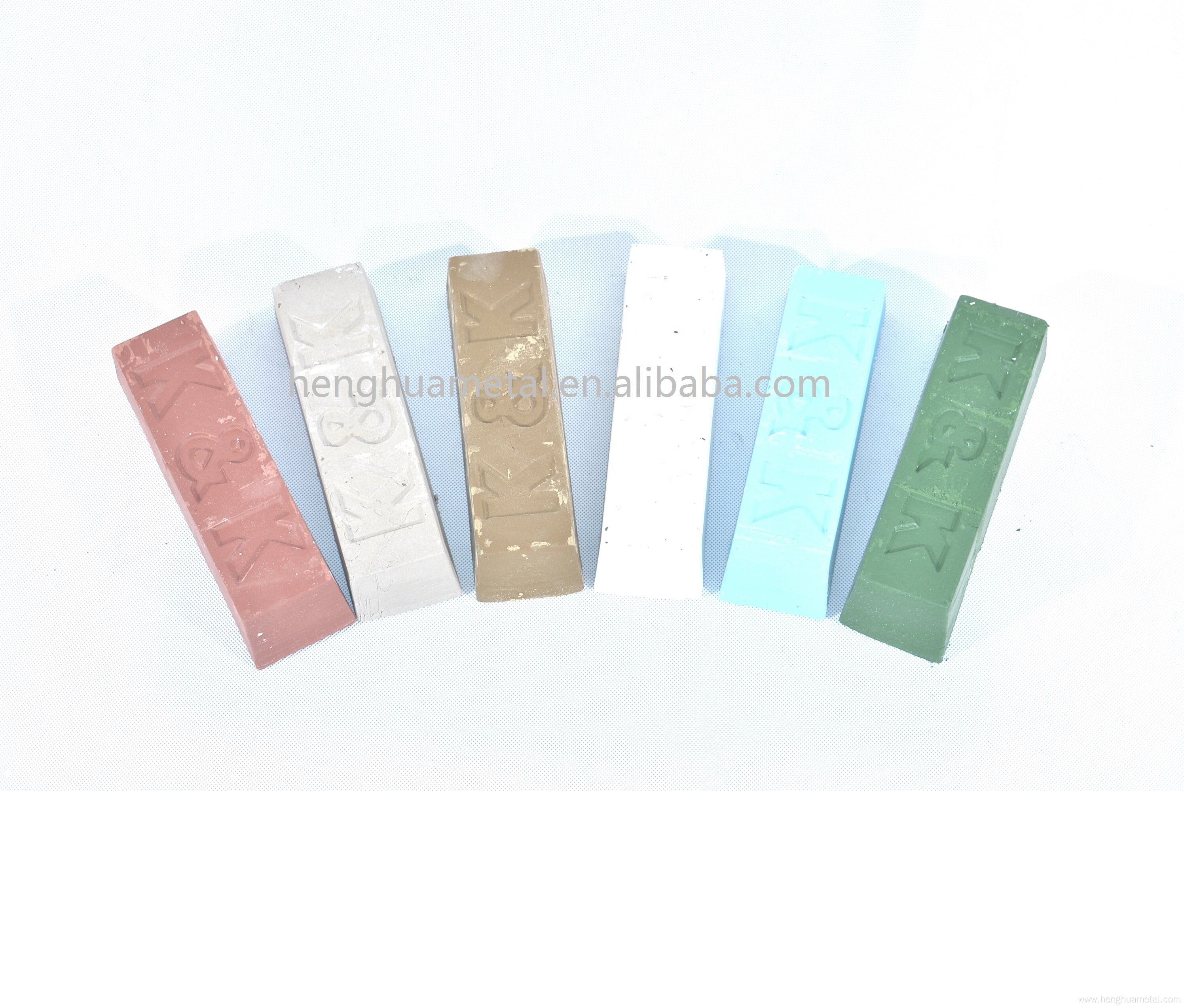 WHITE METAL POLISHING COMPOUNDS BARS POLISH PASTE