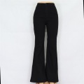 Ladies Black Flared Pants Custom