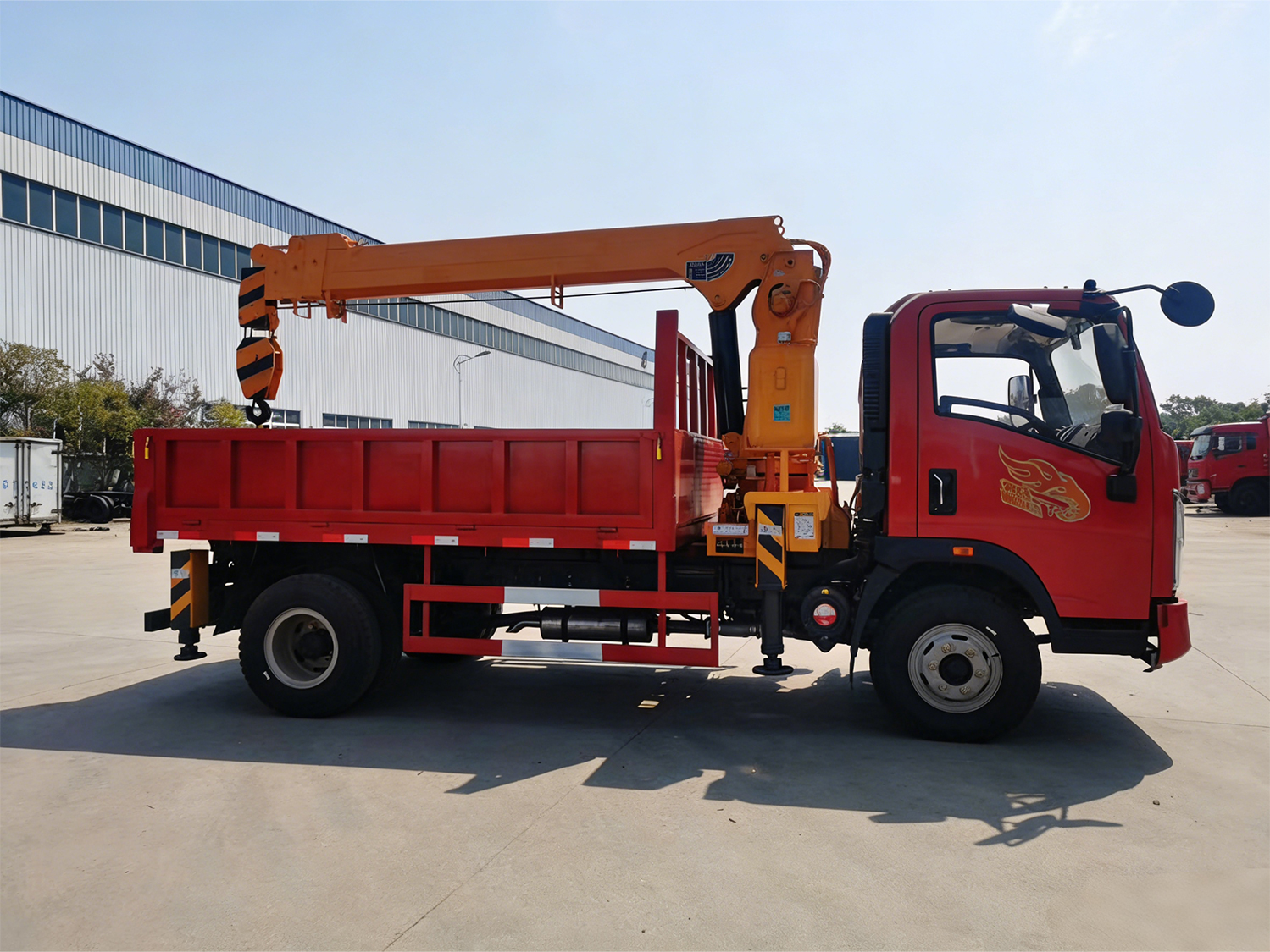 truck mounted crane for sale