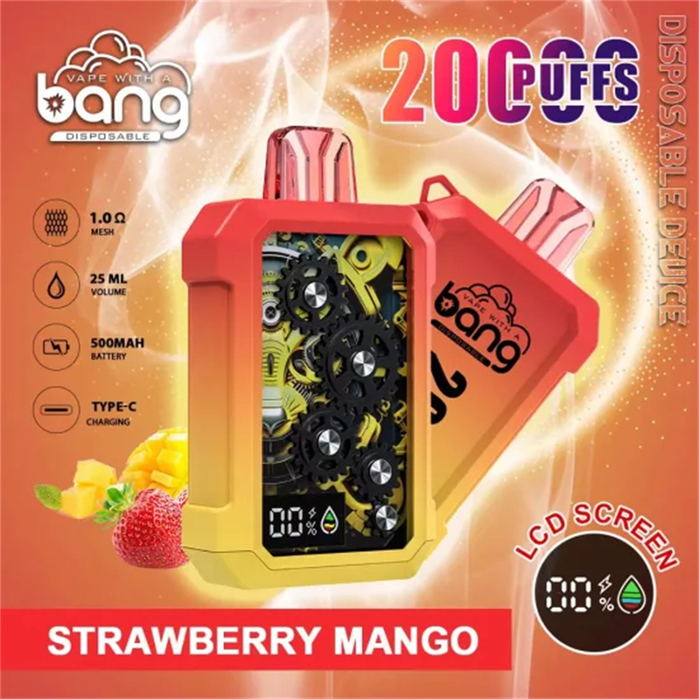 Bang 20000 Puffs LED hiển thị Vape Vape Đức