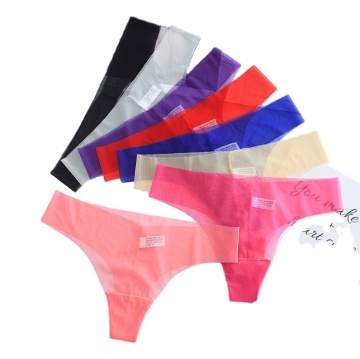 Plus Size Transparent Lace Hipster Thong Panties