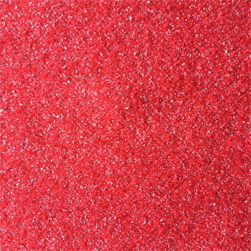 Knitted wool viscose blend fabric for melange colours