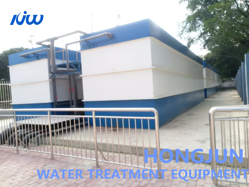 MBR Domestic Sewage Treatment Plant for Village