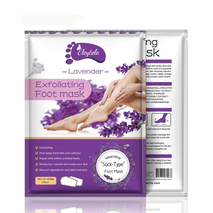 Advanced Wholesale Lavender Foot Sheet Mask - Exfoliating, Hydrating, Whitening & Nourishing Skin Miracle