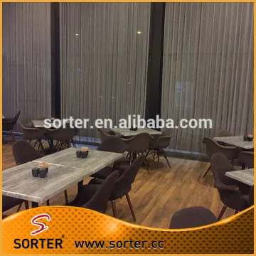 Decorative metal coil screen curtain mesh