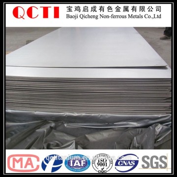1mm titanium sheet asme sb 265 grade 1
