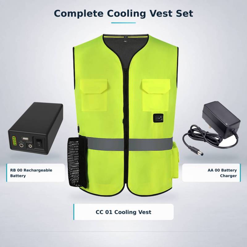 Integrated Cooling Vest for Thermal Comfort