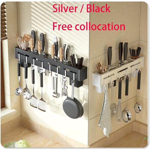 Multifunctional Kitchen Wall Mounted Knife Block /60cm