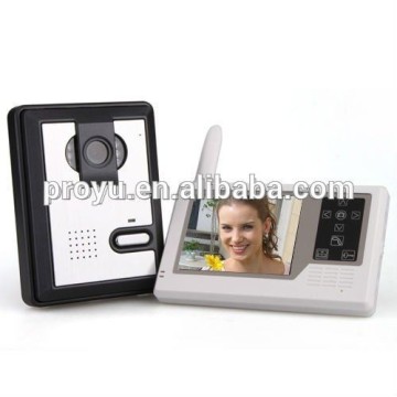 3.5inch LCD Touch Screen wireless video door phone intercom system waterproof design PY-V359MA11