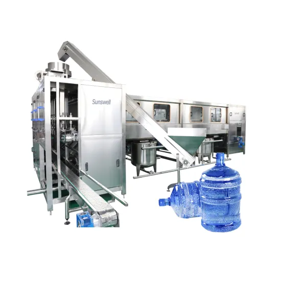 20L 5 Gallon Bucket Barreled Water Filling Line