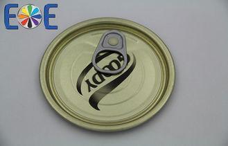 Drinks Can Aluminium Easy Open Lid , 300# 73mm Recycle Can