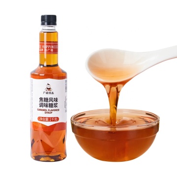 1kg Caramel Flavored Syrup for Coffee and Milk Tea Shops: Enhancing Flavor in Your Beverages