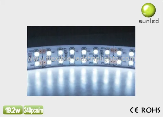 12v / 24v Dc Flexible Led Strip Lights With 240 Led Per Meter