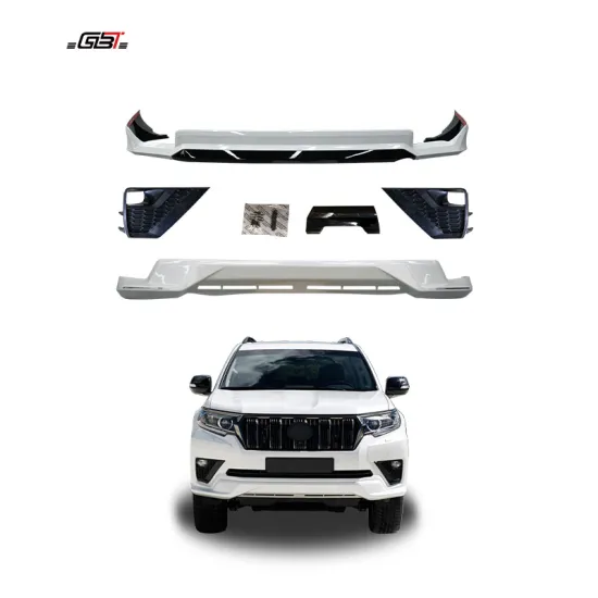 GBT Factory 2023 Prado Bumper Lip Side M Style Facelift Body Kit for 2019-2023 Toyota Prado FJ150 Exterior Upgrade Kits