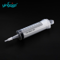 Warna jernih berkualitas tinggi 100ml Syringe Irigasi Flushing