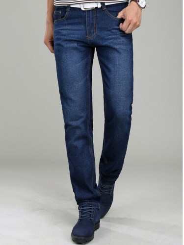 European-styled denim jeans straight denim jeans straight jeans men latest design jeans pants