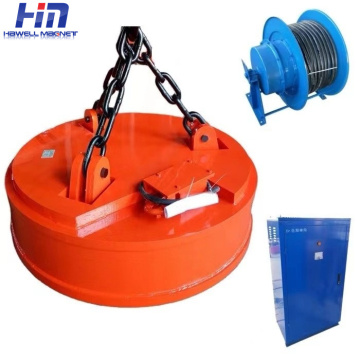 Powerful Electromagnet Steel Plate Lifting Magnets: Circular Scrap Magnetic Lifters