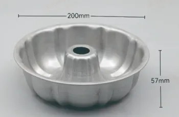 Rk Bakeware China Nonstick 8 Inch Fluted Bundt Cake Pan Fluted Chiffon Cake Pan Fluted Ring Cake Pan