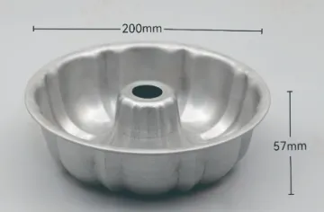 Rk Bakeware China Nonstick 8 Inch Fluted Bundt Cake Pan Fluted Chiffon Cake Pan Fluted Ring Cake Pan