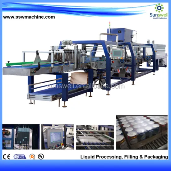 Sealing Wrapping Automatic Shrink Film Packing Machine