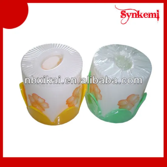Small plastic paper tissue box
