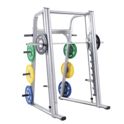 Commercial Flat Oval Tube Strength Training Smith Machine