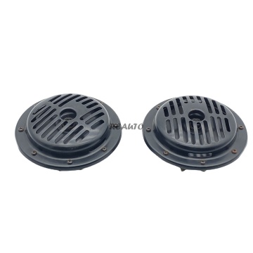 High Quality Universal DC 24V Black Disc Type Horn for Truck Spare Parts DL50