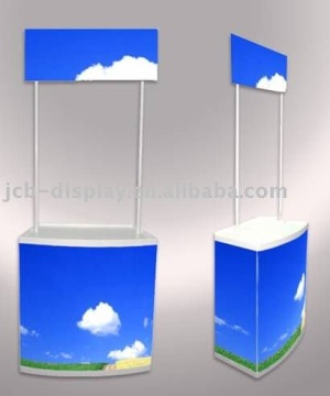 Plastic promotion table