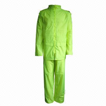 Uniforms with polyester/PVC, good quality and competitive price