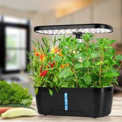 Incubadora de luz para plantas com 6 soquetes