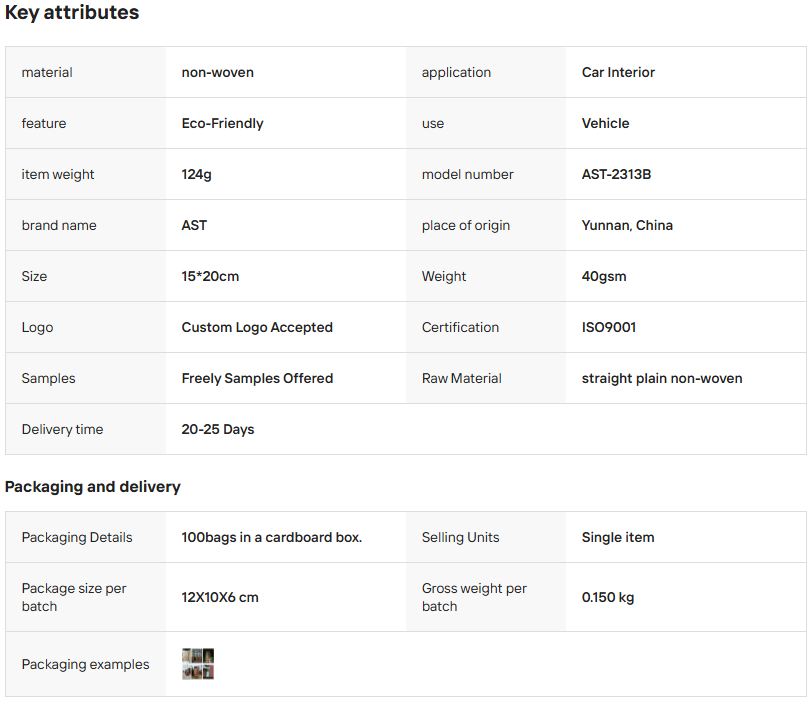Car Maintenance Wipes