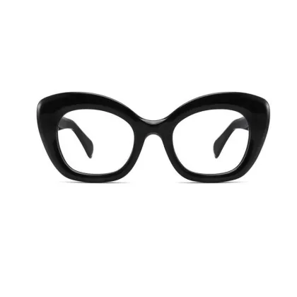 Round Vintage Acetate Designer Glasses Frames: Luxury Brand Eyewear for Men and Women - Myopia & Optical Prescription Eyeglasses