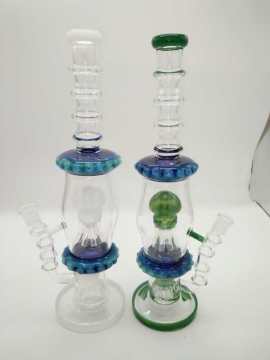Fashionable design classic glass water pipe bongs