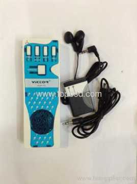 السماعة المحمولة ميني كلوك مع بطاقة Tf Usb للهاتف المحمول الكمبيوتر Mp3
