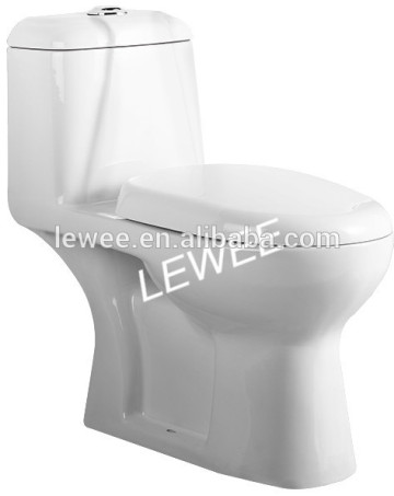 ceramic washdown one piece toilet