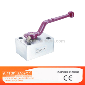 KHP High Pressure Stainless Steel Ball Valve,Manual hydraulic ball valve