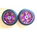 Custom PU Alta Rebote 120mm Scooter Wheels