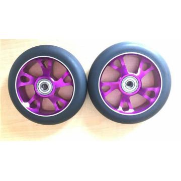 Roues de scooter de 120mm sur mesure PU sur mesure