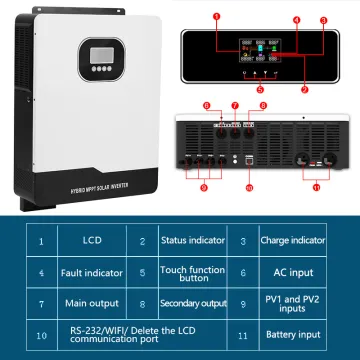 8.2KVA hybrid solar inverter