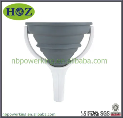 silicone expandable funnel, Collapsible silicone Funnel, silicone funnel