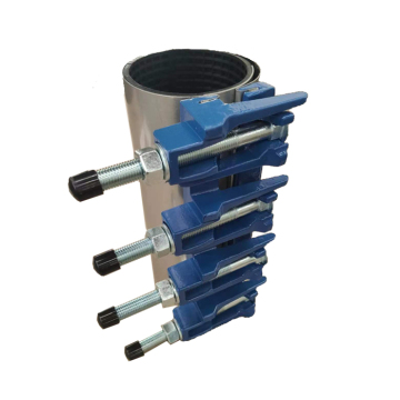 Stainless Steel Repair Clamp: Single Band & Double Band for Water Pipe Lines