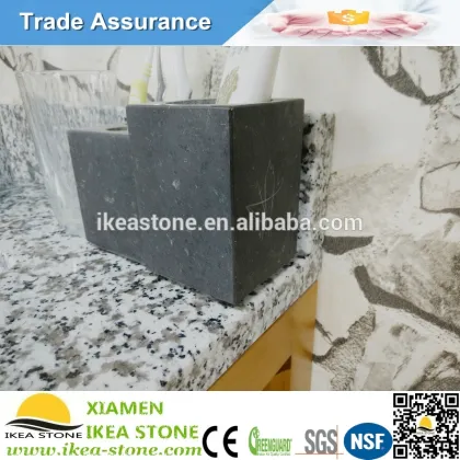 Cheap Pricing Blanco Taupe Granite Bathroom Vanity Tops With Sink