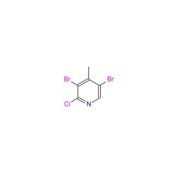 2-cloro-3,5-dibromo-4-metilpiridina intermediários farmacêuticos