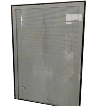 Tempered Low-E Double Glazed Glass With Louvers