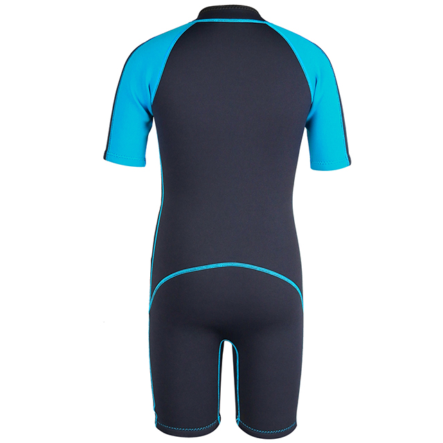 BEVEXKE BOYITS&#39;s Bơi lội phía trước Zip Shorty Wetsuit