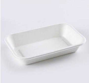 Disposable pulp environmentally friendly lunch box