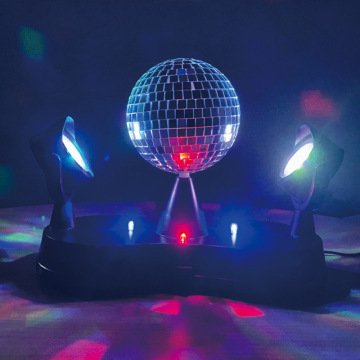 360 Degrees Rotating Disco Light Crystal Magic Ball for Party KTV Bar