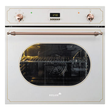 Easy to clean and black painting electric oven