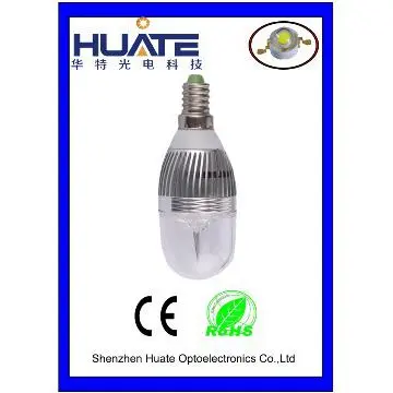 3w SMD epistar led candle light,candle led,cadle bulb